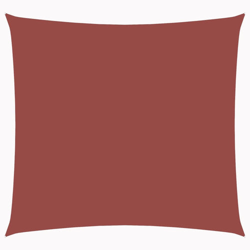 42307 Sunshade Sail Oxford Fabric Square 3,6x3,6 m Terracotta