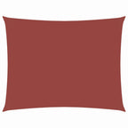 Parasole a Vela Oxford Rettangolare 4x6 m Terracotta