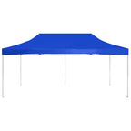 Gazebo Professionale Pieghevole Alluminio 6x3 m Blu