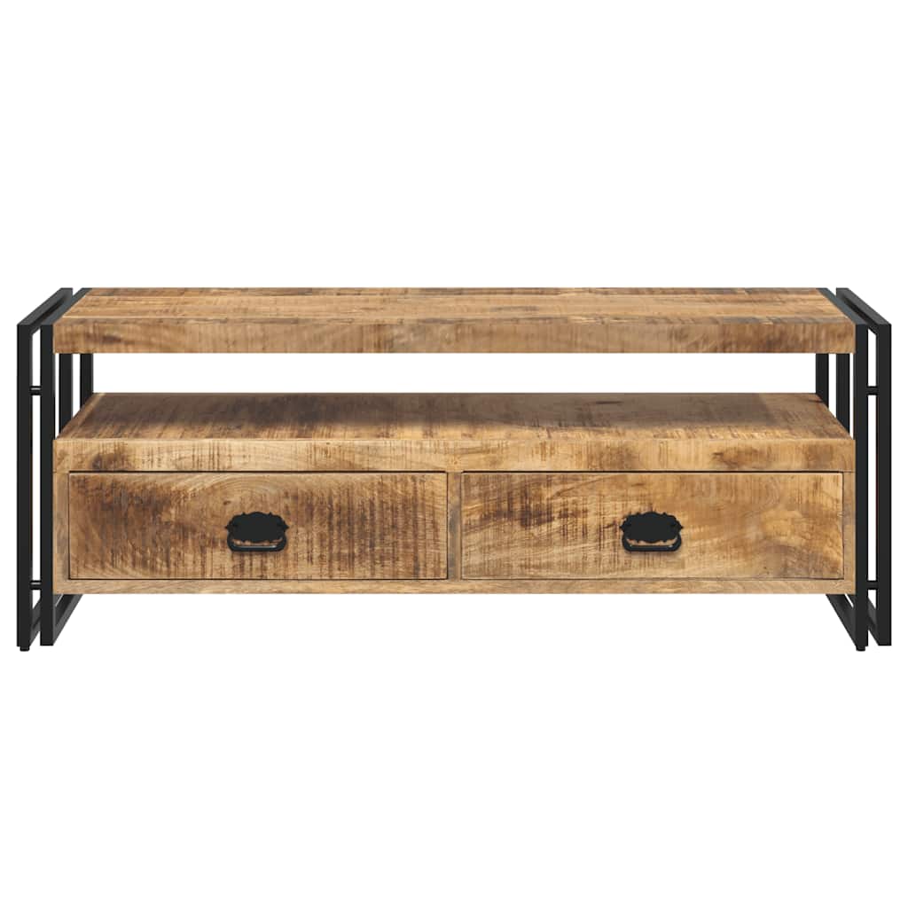 Mobile Porta TV 120x35x45 cm Legno Massello di Mango