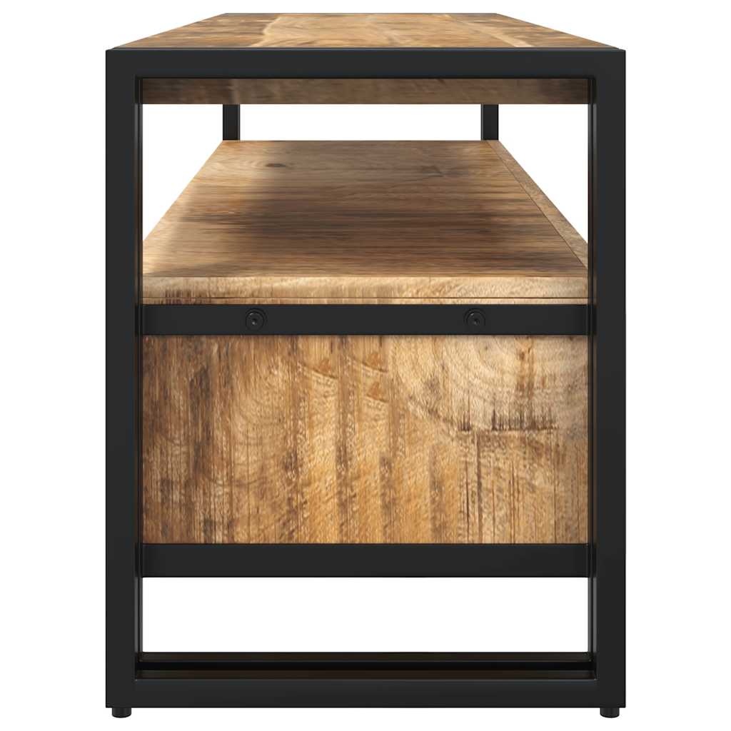 Mobile Porta TV 120x35x45 cm Legno Massello di Mango