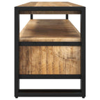 Mobile Porta TV 120x35x45 cm Legno Massello di Mango