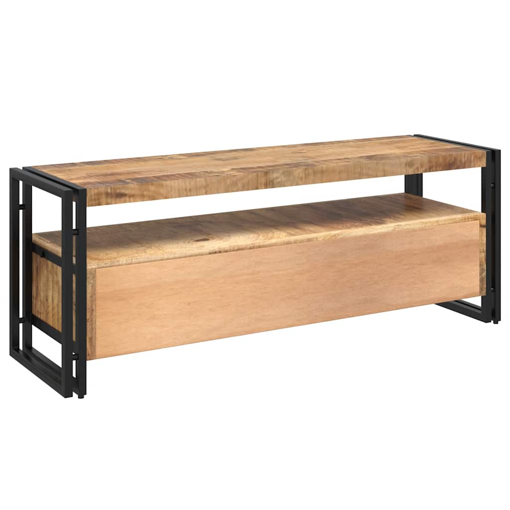 Mobile Porta TV 120x35x45 cm Legno Massello di Mango