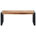 Tavolino da Salotto 110x60x40 cm in Massello di Acacia