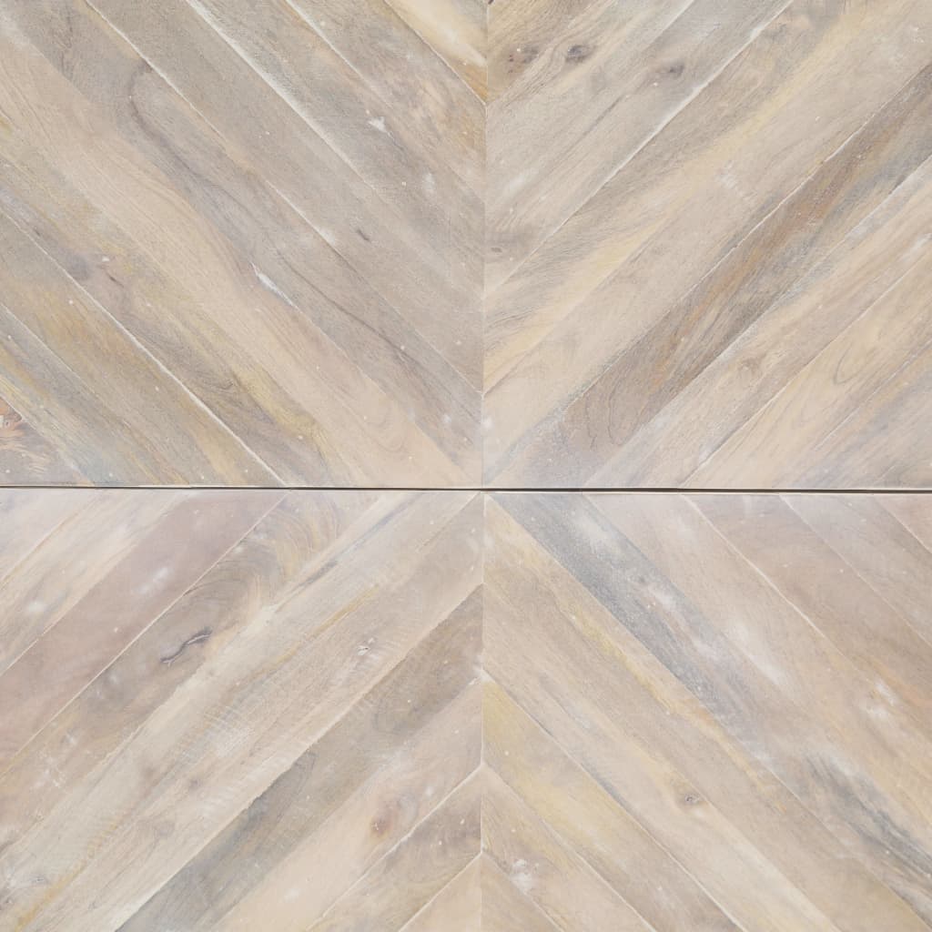 Tavolino da Salotto 110x110x36 cm in Legno Massello di Mango