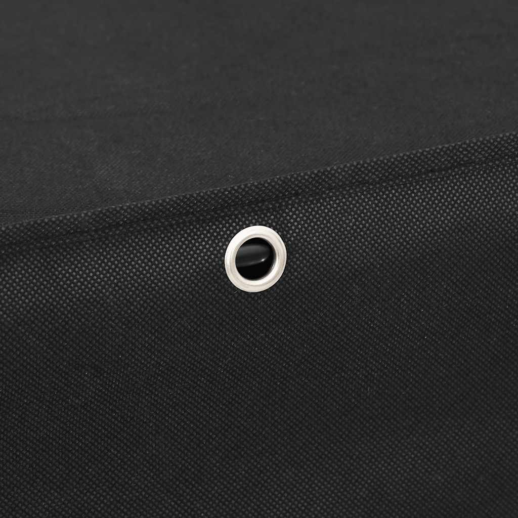 Scarpiera Nera 60x30x166 cm in Tessuto