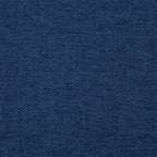 Panca con Vano Portaoggetti 116 cm Blu in Poliestere