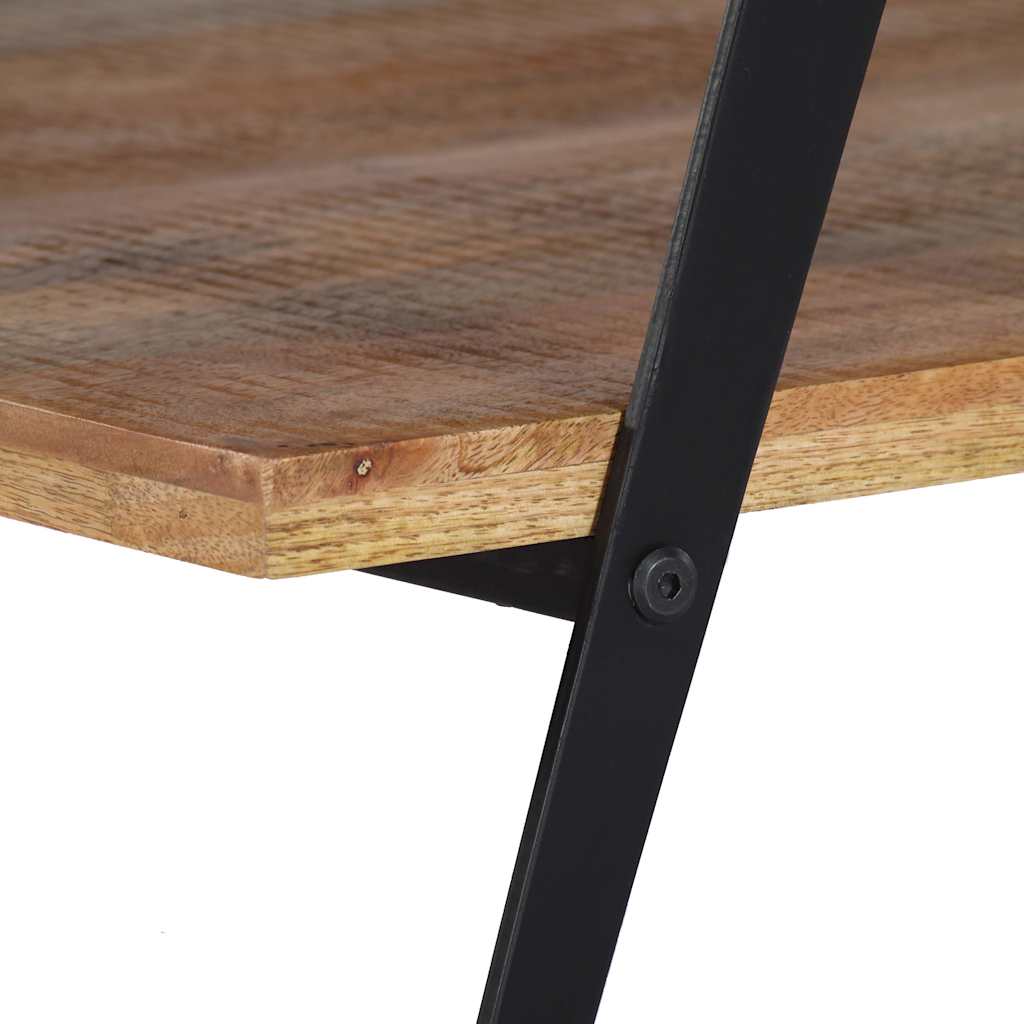 Tavolino da Salotto 115x60x40 cm in Legno Massello di Mango