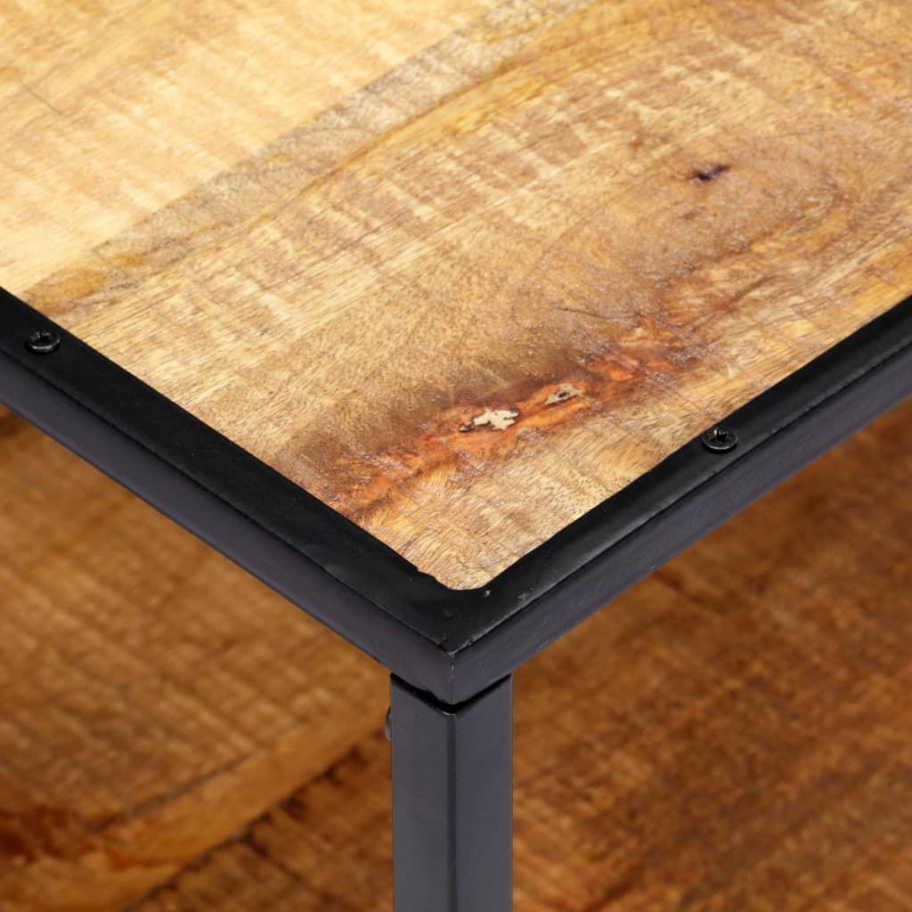 Tavolino da Salotto 90x50x40 cm in Legno Massello di Recupero