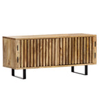 Mobile Porta TV 90x30x40 cm in Legno Massello di Mango