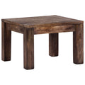 Tavolino da Salotto 50x50x35 cm Legno Massello di Mango