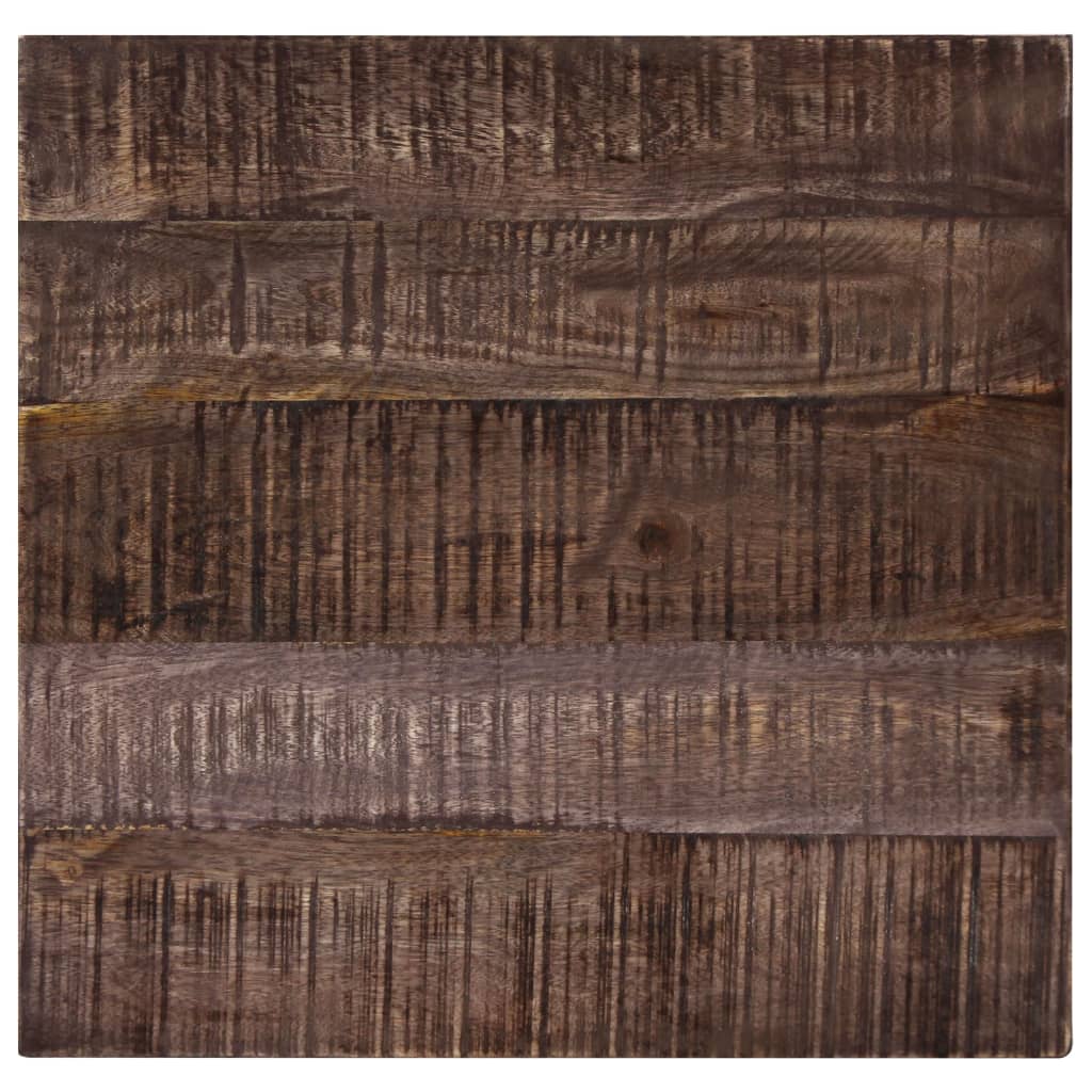Tavolino da Salotto 50x50x35 cm Legno Massello di Mango