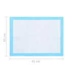 Tappetino Igienico per Cani 400 pz 45x33 cm Tessuto non Tessuto