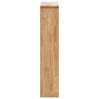 Panca con Scarpiera 55x20x104 cm in Legno Massello di Noce