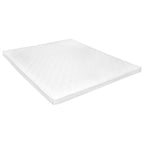 Coprimaterasso 140x200cm Schiuma a Freddo Superficie a Onde 7cm