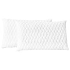 Cuscini 2 pz 60x40x14 cm in Memory Foam