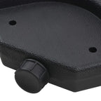 Ombrellone da Giardino con Base Portatile Tortora