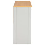Tavolo Consolle Grigio 97x35x76 cm