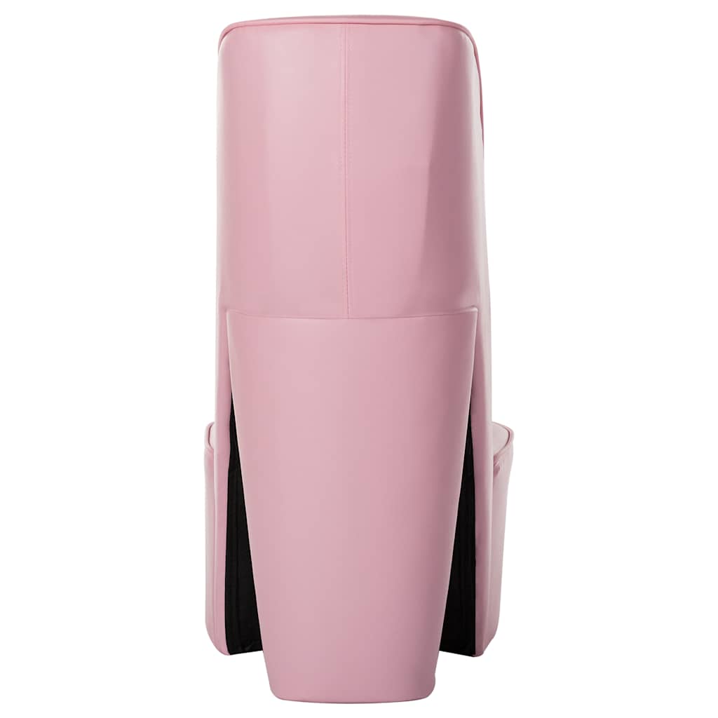 Poltrona a Forma di Scarpa con Tacco in Similpelle Rosa