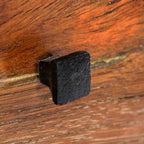 Comodino 40x30x50 cm in Legno Massello di recupero e Acciaio
