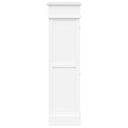 Scarpiera Bianca 50x28x98 cm in Legno di Paulownia