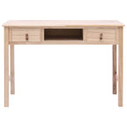 Scrivania Naturale 110x45x76 cm in Legno