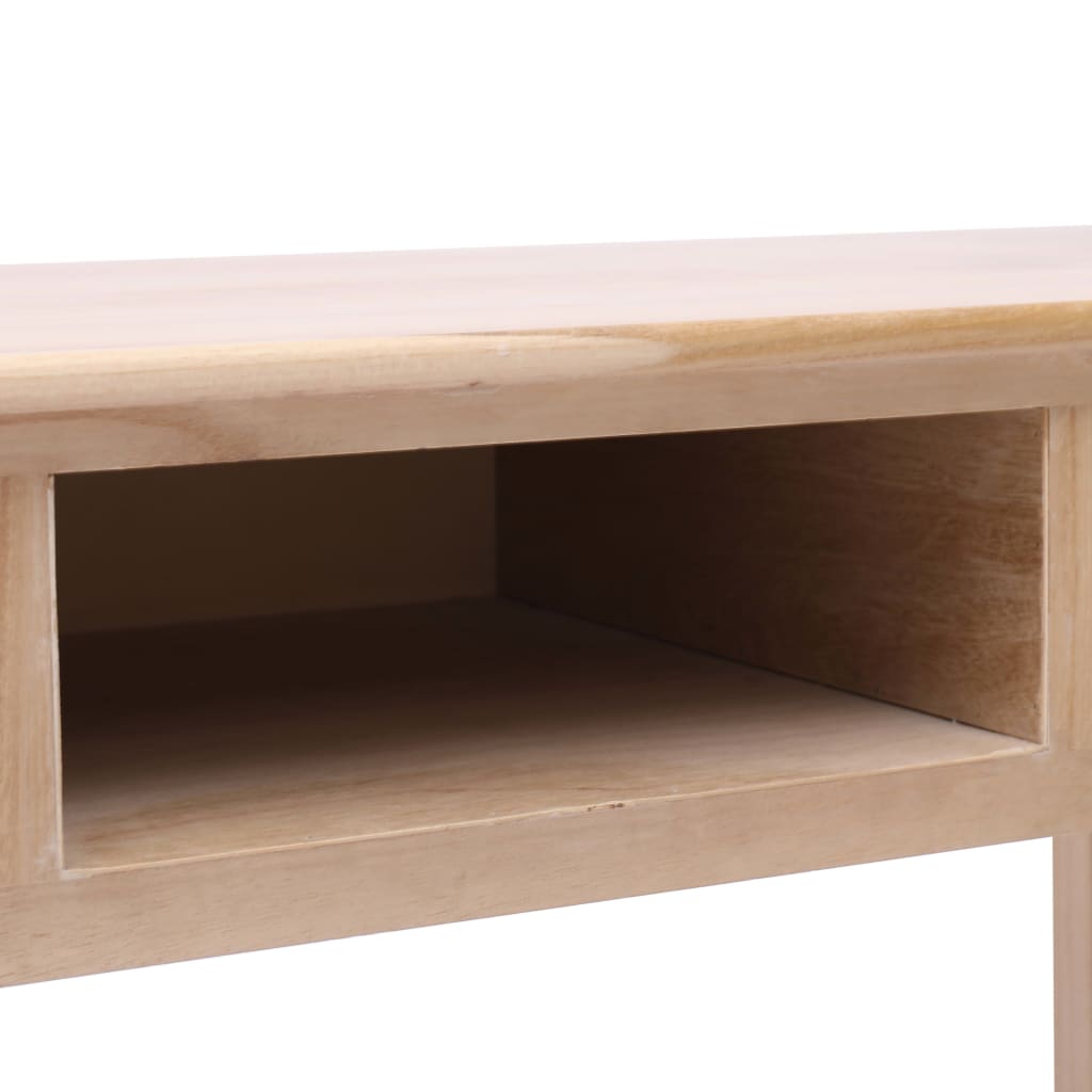 Scrivania Naturale 110x45x76 cm in Legno