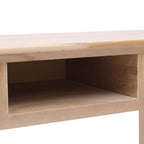 Scrivania Naturale 110x45x76 cm in Legno