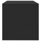 Mobile Porta TV Nero 120x40x40 cm in Legno Multistrato