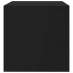 Mobile Porta TV Nero 100x40x40 cm in Legno Multistrato