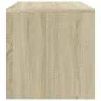 Mobile Porta TV Rovere Sonoma 100x40x40 cm in Legno Multistrato