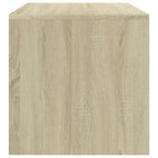 Mobile Porta TV Rovere Sonoma 80x40x40 cm in Legno Multistrato