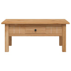 Tavolino da Salotto 100x60x43,5 cm in Pino Massello Panama Range