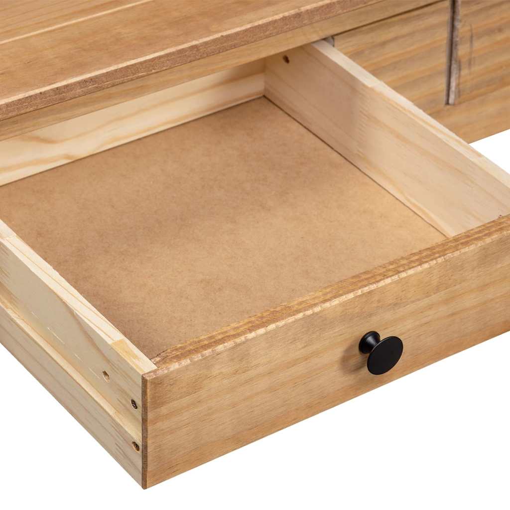 Tavolino da Salotto 100x60x43,5 cm in Pino Massello Panama Range