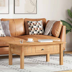 Tavolino da Salotto 100x60x43,5 cm in Pino Massello Panama Range