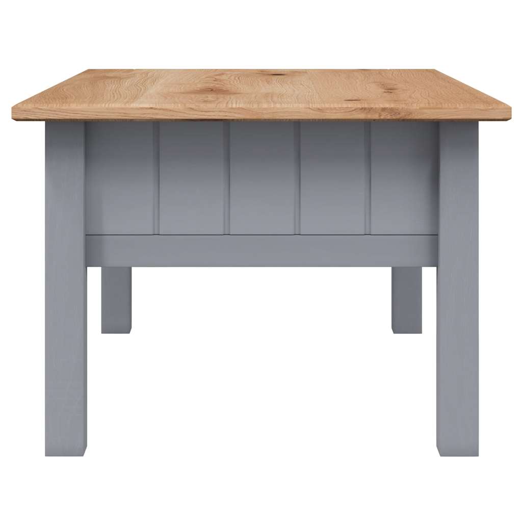 Tavolino Salotto Grigio 100x60x43,5cm Pino Massello Panama Range