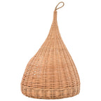 Cesta per Gatti con Cuscino 40x60cm Teepee Salice Naturale