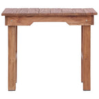 Tavolino da Salotto 70x35x60 cm in Legno Massello di Mogano
