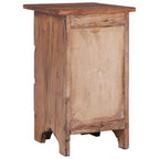 Comodino 30x30x51 cm in Legno Massello di Mogano