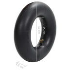 Camere d'Aria per Carriola 2 pz 13x5,00-6 Gomma Resistente