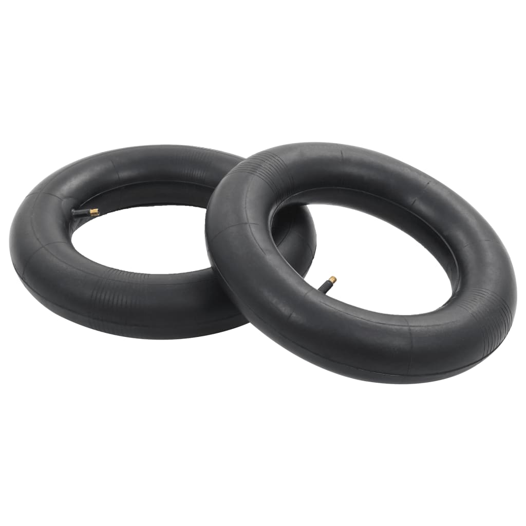 Set 2 Ruote e Camere d'Aria per Carriola 3.50-8 4PR Gomma Resistente