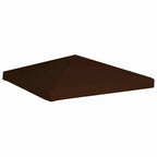 Copertura Superiore per Gazebo 310 g/m² 3x3 m Marrone