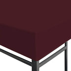 Copertura Superiore per Gazebo 310g/m² 3x4m Bordeaux