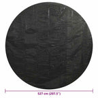 Copertura per Piscina Nera 527 cm PE
