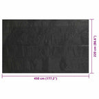 Copertura per Piscina Nera 450x220 cm PE