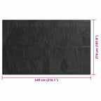 Copertura per Piscina Nera 549x274 cm PE