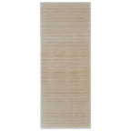 Tappeti Rettangolari in Bambù Naturale 2 pz 120x180 cm