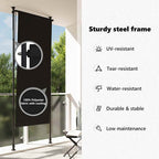 Tenda a Rullo per Esterni 120x270 cm Antracite