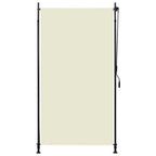 Tenda a Rullo per Esterni 120x270 cm Crema