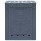 Compostiere per Giardino 3 pz Grigio 60x60x73 cm 780 L